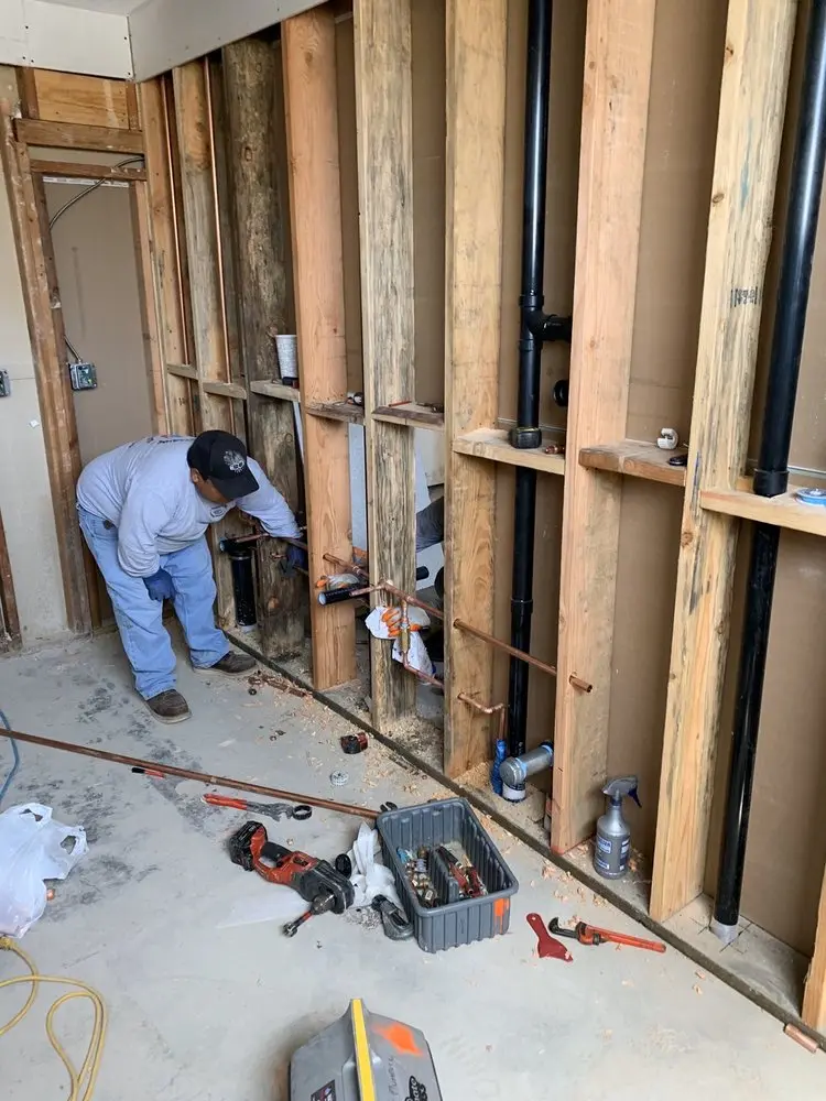 Commercial rough-in plumbing for Gas Line Repair in Cheverly